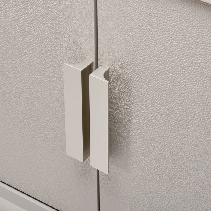 AICO Furniture - Roxbury Park Media Cabinet in Slate - N9006081-220 - GreatFurnitureDeal