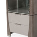 AICO Furniture - Roxbury Park Display Cabinet in Slate - N9006209-220 - GreatFurnitureDeal