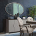 AICO Furniture - Roxbury Park Storage Console-Dresser with Mirror in Slate - N9006050-260-220 - GreatFurnitureDeal