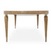 AICO Furniture - Villa Cherie Caramel 4 Leg Oval Dining Table in Chardonnay - N9008000-134 - GreatFurnitureDeal