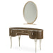 AICO Furniture - Villa Cherie 3 Piece Vanity Desk Set in Hazelnut - N9008000VAN3-410 - GreatFurnitureDeal