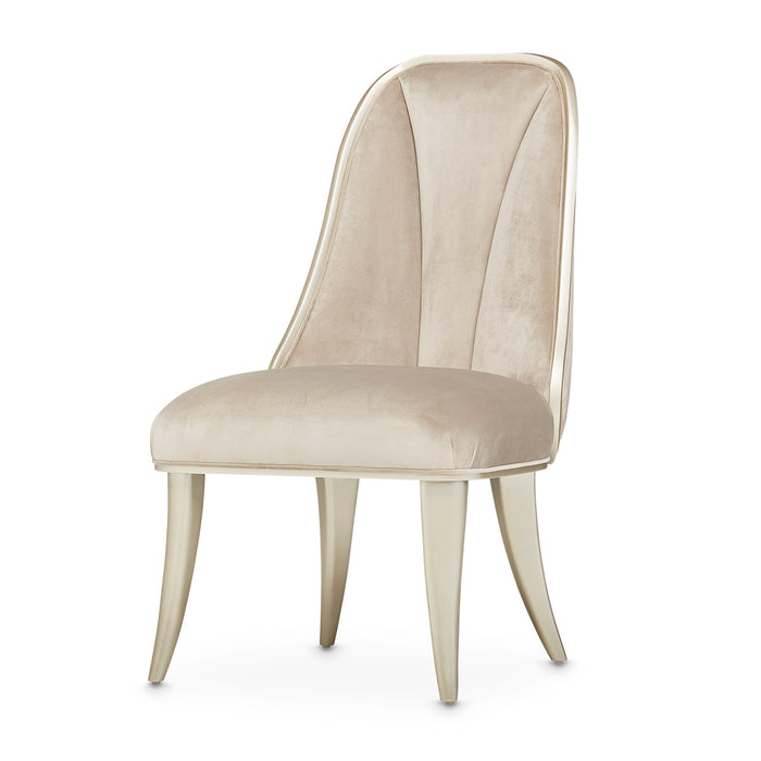 AICO Furniture - Villa Cherie Side Chair in Hazelnut (Set of 2) - N9008003-410