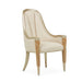 AICO Furniture - Villa Cherie Caramel Arm Chair in Chardonnay (Set of 2) - N9008004-134 - GreatFurnitureDeal