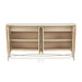 AICO Furniture - Villa Cherie Caramel Sideboard with Mirror in Chardonnay - N9008007-67-134 - GreatFurnitureDeal