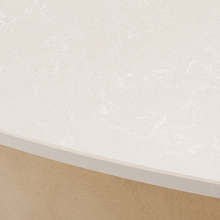 AICO Furniture - Villa Cherie Caramel 5 Piece Queen Channel Tufted Upholstered Bedroom Set in Caramel - N9008000QN-134-5SET - GreatFurnitureDeal