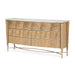 AICO Furniture - Villa Cherie Caramel Dresser with Mirror in Chardonnay - N9008050-60-134 - GreatFurnitureDeal