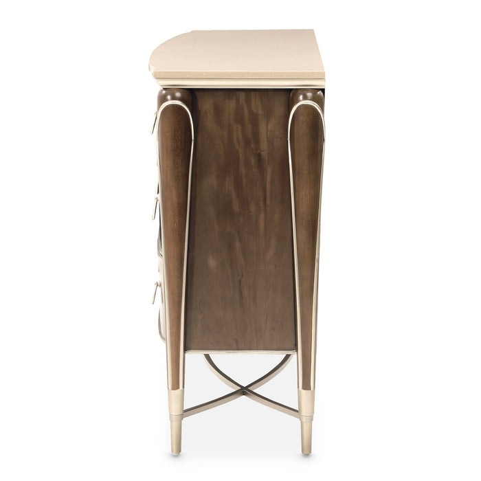 AICO Furniture - Villa Cherie Dresser in Hazelnut - N9008050-410