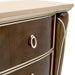 AICO Furniture - Villa Cherie Dresser with Mirror in Hazelnut - N9008050-60-410 - GreatFurnitureDeal