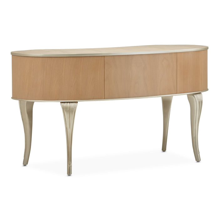 AICO Furniture - Villa Cherie Caramel Vanity in Chardonnay - N9008058-134