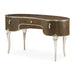 AICO Furniture - Villa Cherie Vanity Desk in Hazelnut - N9008058-410 - GreatFurnitureDeal