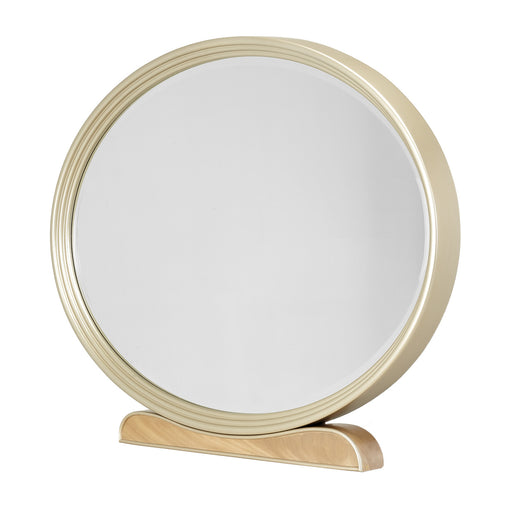 AICO Furniture - Villa Cherie Caramel Dresser Mirror in Chardonnay - N9008060-134 - GreatFurnitureDeal
