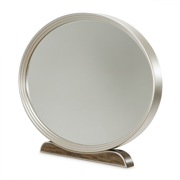 AICO Furniture - Villa Cherie Dresser Mirror in Hazelnut - N9008060-410
