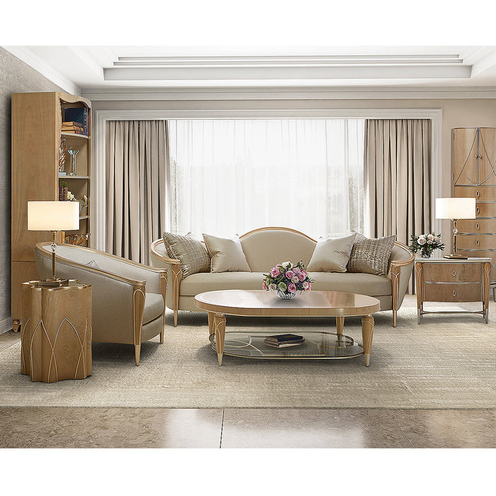 AICO Furniture - Villa Cherie Caramel Lingerie Chest in Chardonnay - N9008062-134