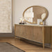 AICO Furniture - Villa Cherie Caramel Sideboard Mirror in Chardonnay - N9008067-822 - GreatFurnitureDeal