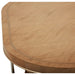AICO Furniture - Villa Cherie Caramel Oval Cocktail Table in Chardonnay - N9008201-134 - GreatFurnitureDeal
