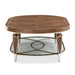 AICO Furniture - Villa Cherie Oval Cocktail Table in Hazelnut - N9008201-410 - GreatFurnitureDeal