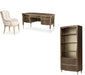 AICO Furniture - Villa Cherie 3 Piece Home Office Set in Hazelnut - N9008207-410-3SET - GreatFurnitureDeal
