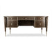 AICO Furniture - Villa Cherie Desk with Chair in Hazelnut - N9008207-244-410 - GreatFurnitureDeal