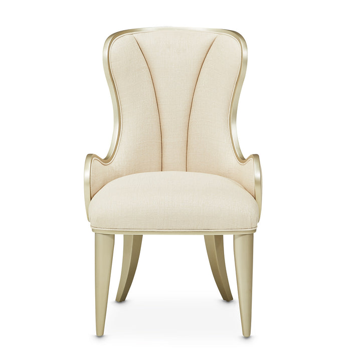 AICO Furniture - Villa Cherie Caramel Desk Chair in Chardonnay - N9008244-822