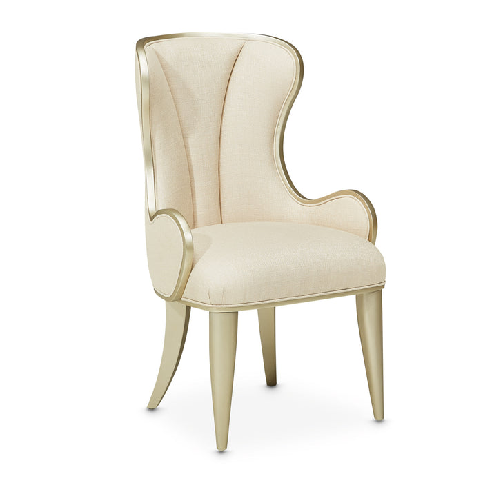 AICO Furniture - Villa Cherie Caramel Desk Chair in Chardonnay - N9008244-822 - GreatFurnitureDeal
