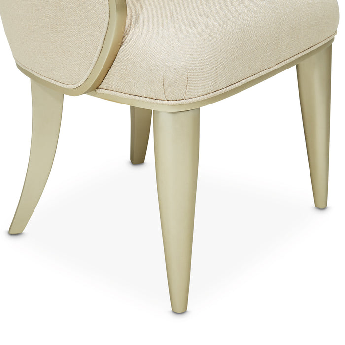 AICO Furniture - Villa Cherie Caramel Desk Chair in Chardonnay - N9008244-822 - GreatFurnitureDeal