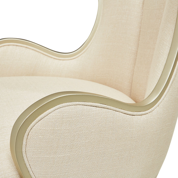 AICO Furniture - Villa Cherie Caramel Desk Chair in Chardonnay - N9008244-822