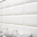 AICO Furniture - State St. 5 Piece Eastern King Canopy Bedroom Set in Glossy White - N9016000EK4-116-5SET - GreatFurnitureDeal