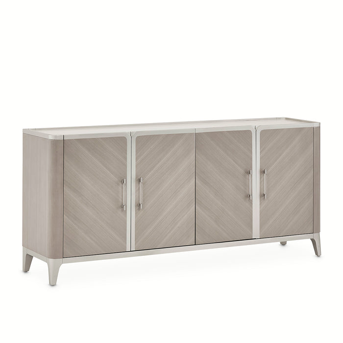 AICO Furniture - Lanterna Sideboard in Silver Mist - 9032007-823 - GreatFurnitureDeal