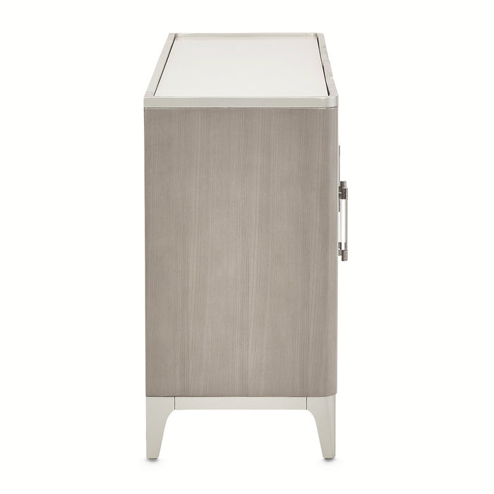 AICO Furniture - Lanterna Sideboard in Silver Mist - 9032007-823 - GreatFurnitureDeal