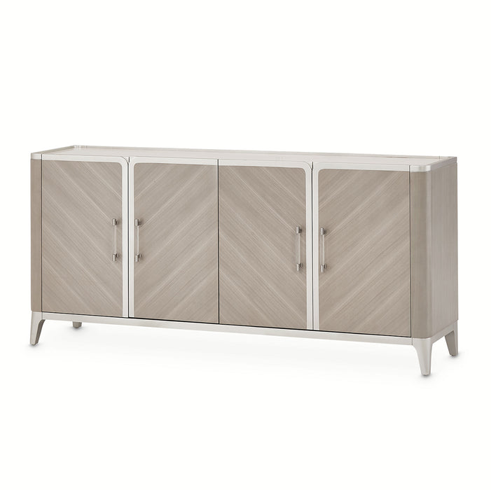 AICO Furniture - Lanterna Sideboard in Silver Mist - 9032007-823 - GreatFurnitureDeal