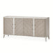 AICO Furniture - Lanterna Sideboard in Silver Mist - 9032007-823 - GreatFurnitureDeal