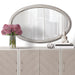 AICO Furniture - Lanterna Sideboard Mirror in Silver Mist - 9032067-823 - GreatFurnitureDeal