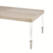 AICO Furniture - Penthouse Rectangular Dining Table in Ash Gray - 9033000-130 - GreatFurnitureDeal