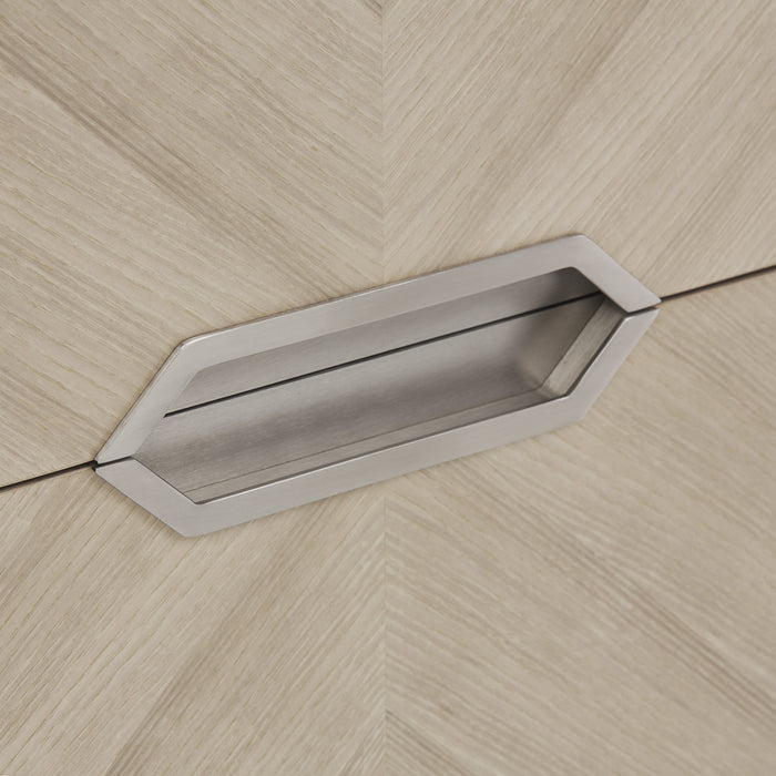 AICO Furniture - Penthouse 7 Piece Queen Panel Bedroom Set in Ash Gray - 9033000QN3-130-7SET - GreatFurnitureDeal