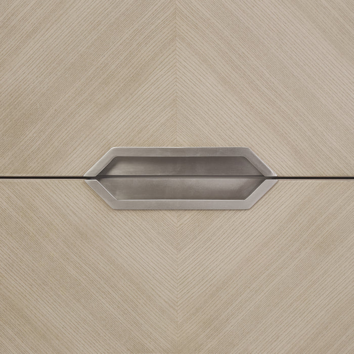 AICO Furniture - Penthouse 6 Piece Queen Panel Bedroom Set in Ash Gray - 9033000QN3-130-6SET - GreatFurnitureDeal