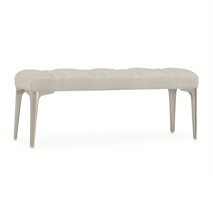 AICO Furniture - Penthouse Bench in Ash Gray - 9033904-000 - GreatFurnitureDeal