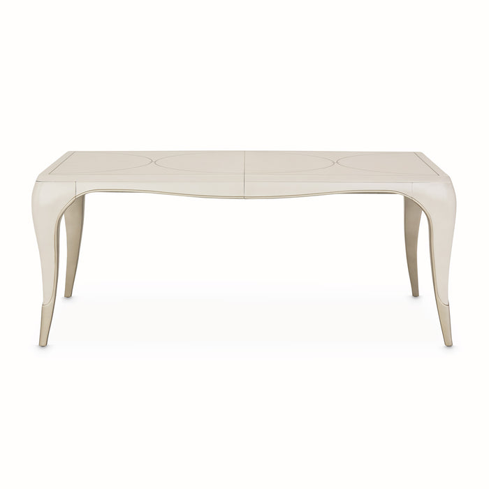 AICO Furniture - London Place Rectangular Dining Table in Creamy Pearl - NC9004000-112