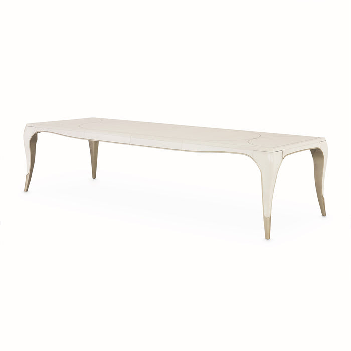 AICO Furniture - London Place Rectangular Dining Table in Creamy Pearl - NC9004000-112 - GreatFurnitureDeal