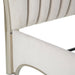 AICO Furniture - London Place Queen Upholstered Panel Bed in Creamy Pearl - N9004000QN3-112 - GreatFurnitureDeal