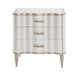 AICO Furniture - London Place Accent Cabinet-Nightstand in Creamy Pearl - NC9004040-112 - GreatFurnitureDeal