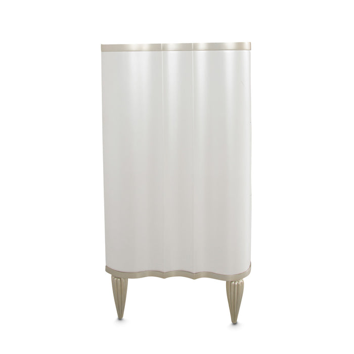 AICO Furniture - London Place Storage Console-Dresser in Creamy Pearl - NC9004050-112 - GreatFurnitureDeal