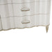 AICO Furniture - London Place Storage Console-Dresser with Mirror in Creamy Pearl - NC9004050-260-112 - GreatFurnitureDeal
