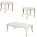 AICO Furniture - London Place 3 Piece Occasional Table Set in Creamy Pearl - N9004201-202-112 - GreatFurnitureDeal