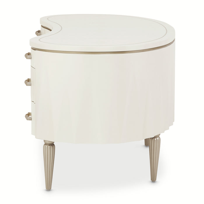 AICO Furniture - London Place Desk in Creamy Pearl - NC9004207-112 - GreatFurnitureDeal