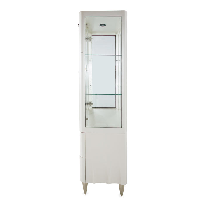 AICO Furniture - London Place Display Cabinet in Creamy Pearl - NC9004209-112