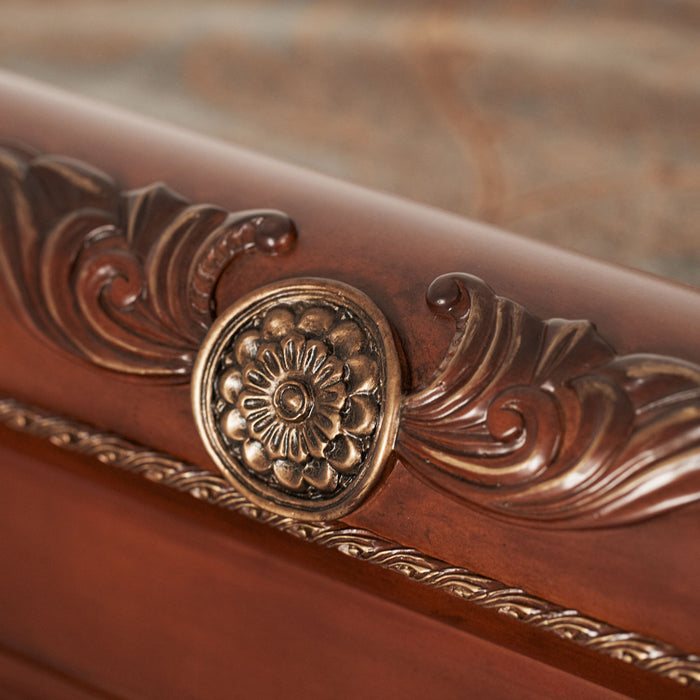 AICO Furniture - Cortina California King Sleigh Bed - NF65000CKSL-28 - GreatFurnitureDeal