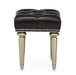 AICO Furniture - Hollywood Swank Vanity Bench in Platinum - NT03804-05 - GreatFurnitureDeal