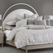 AICO Furniture - Nouveau 9 Piece Queen Duvet Set"Dove - BCS-QD09-NUVEAU-DOV - GreatFurnitureDeal