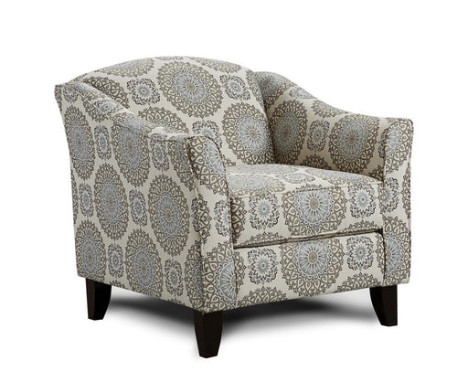 Southern Home Furnishings - 452 Brianne Twilight Accent Chair in Grey - 452 Brianne Twilight Accent Chair - GreatFurnitureDeal