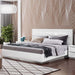 ESF Furniture - Onda 6 Piece Queen Bedroom Set in White - ONDABEDQSLEGNO-6SET - GreatFurnitureDeal